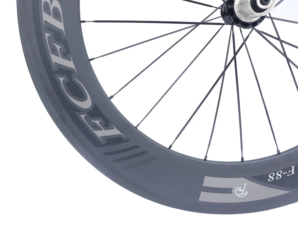 Новая углеродная дорожная колесная пара FCFB 700C Powerway R36 карбоновые колеса 88 мм