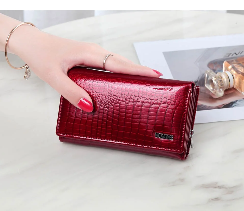 Women Wallet Small Short Genuine Leather Wallet Female Alligator Hasp Coin Purse Women Purses Mini Womens Wallets And Purses-AE2155-013