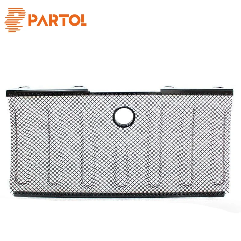 

Partol 3D Grille Mesh Grill Insert With Lock Hole Radiator Protector Front For Jeep Wrangler JK 2007 2008 2009 2010 2011-2015