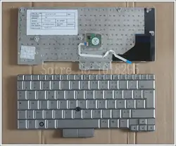 Новый Французский Клавиатура для ноутбука HP Compaq 2710 2710 P EliteBook 2730 2730 P FR серебро Версия Клавиатура