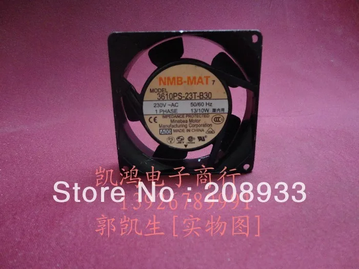 Для NMB 3610PS-23T-B30 230 В 13 Вт 9225 9 см выхлопной шкаф AC + охлаждающий вентилятор |
