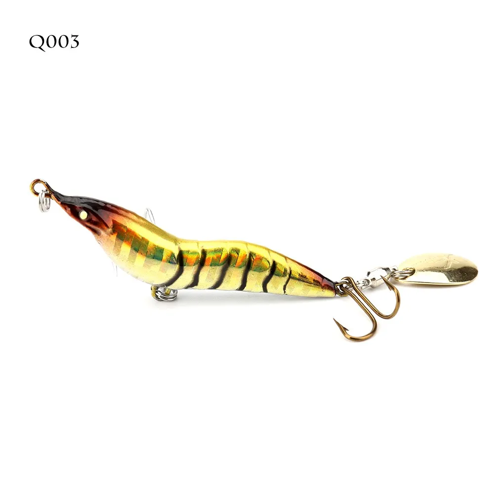 Kingdom Simulation Shrimp Fishing Lure 8.5g 14g 21g 28g Metal Fishing Spinner Bait Hard Lures China Model 4002 (7)