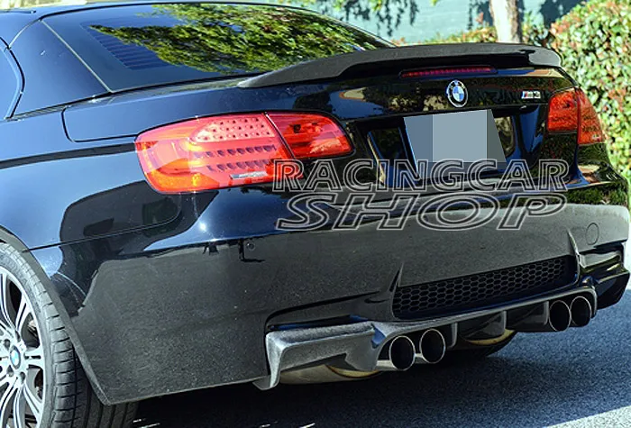 P Стиль Реальные углеродного волокна багажник спойлер, пригодный для BMW E93 3-ей серии Кабриолет 318i 320i 325i 328i 330i 335dx диск 07-13 B086