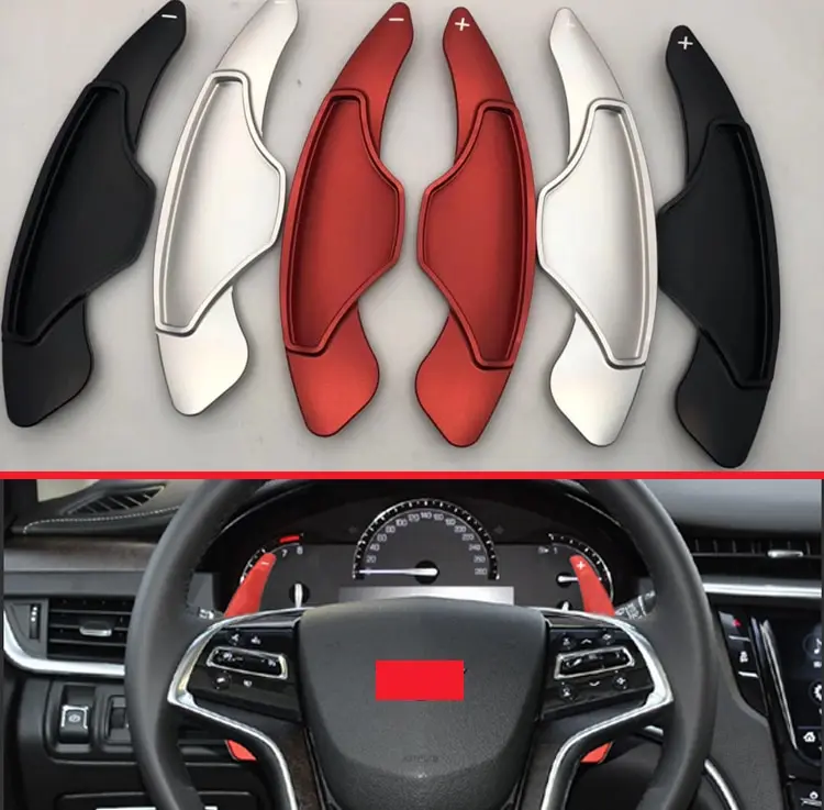 

For Cadillac ATS ATS-L CT6 Aluminum alloy Steering Wheel Shift Paddle Extension