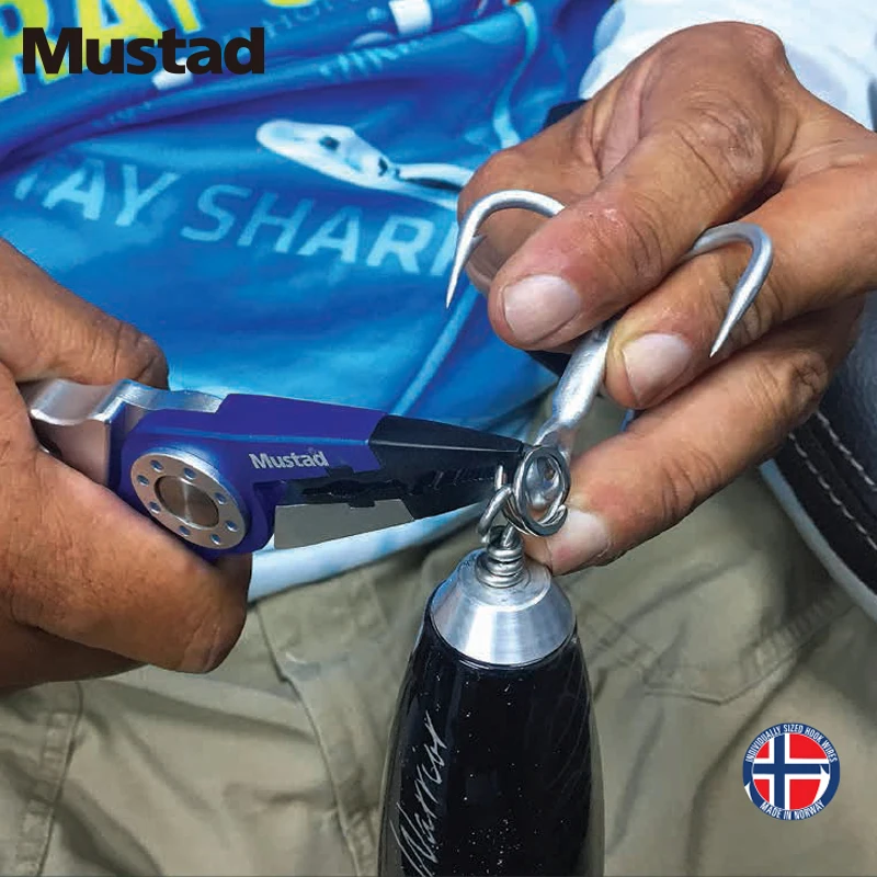 4 упак./лот Mustad из высокоуглеродистой стали рыболовный крючок с колючей рукояткой