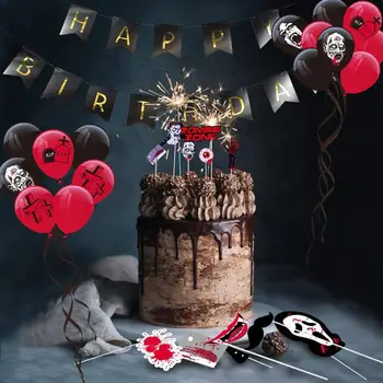 

Halloween Balloon Set Zombie Party Decoration Balloons Halloween Party Arrangement Funny Scene Matching Balloons Dropship 9.10