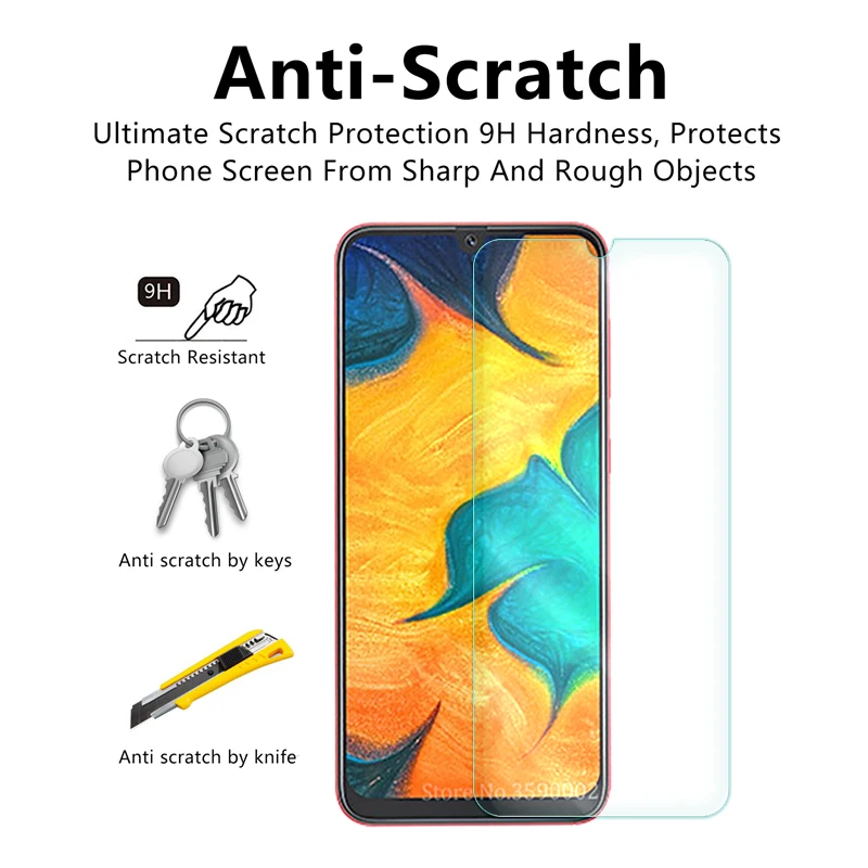 Us 0 77 38 Off Tempered Glass For Samsung Galaxy M20 M30 M10 Screen Protector On The For Samsung A30 A50 Protective Film Samsun A 30 50 M 10