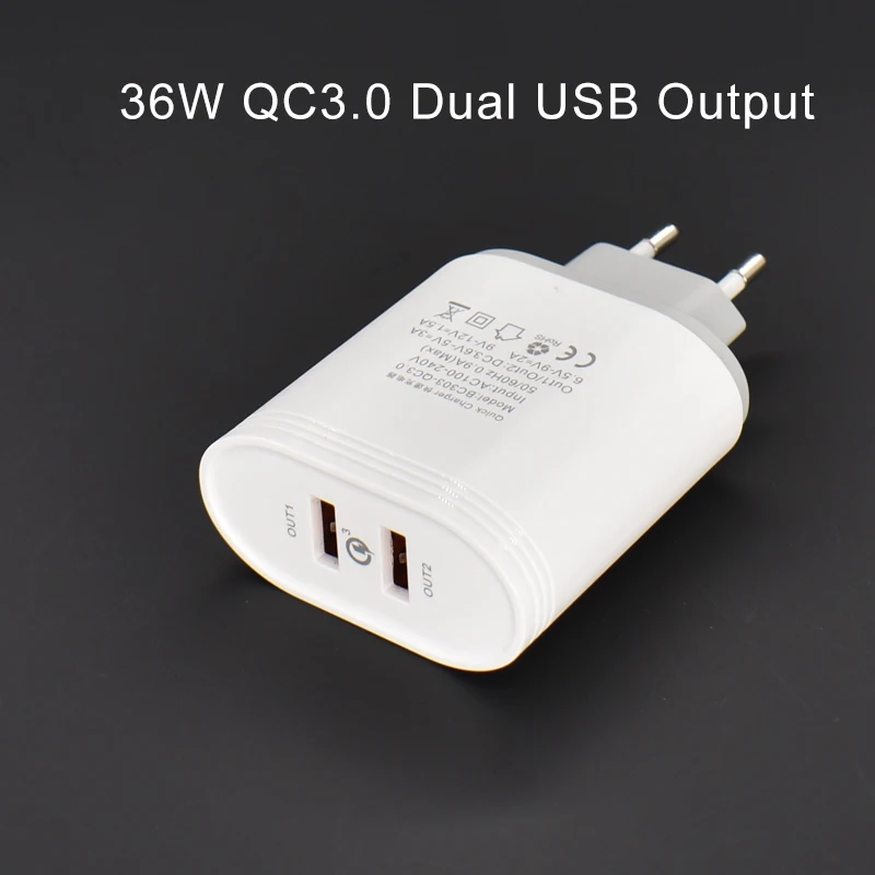 Fast Charger QC3.0 USB Charge 36W Phone Charge 018
