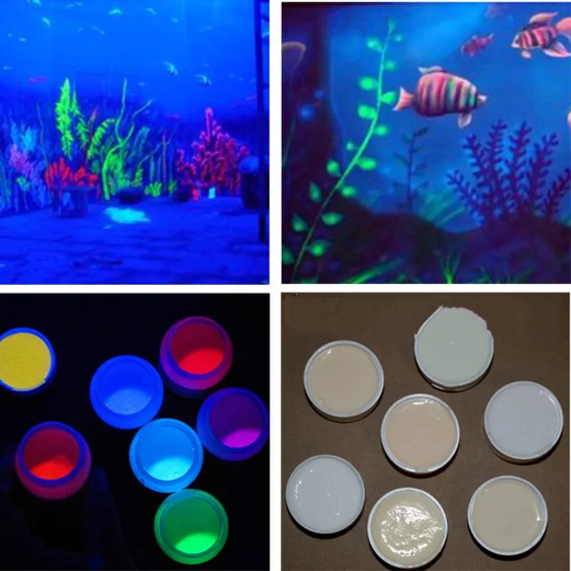 Невидимый УФ реактивный пигмент 60 мл/упаковка|uv reactive|pigment |