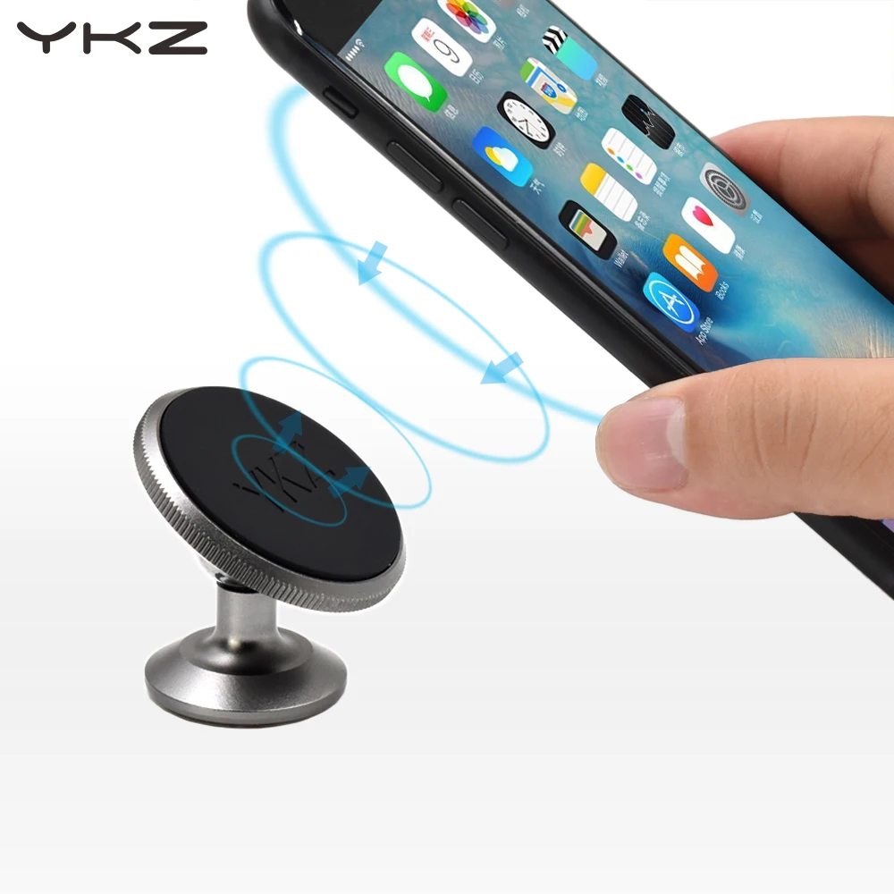 YKZ Magnetic Car Phone Holder Stand Universal Dashboard