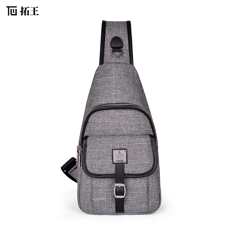 

Men's chest bag large capacity fashion men's shoulder bag Messenger bag sports pocket bag