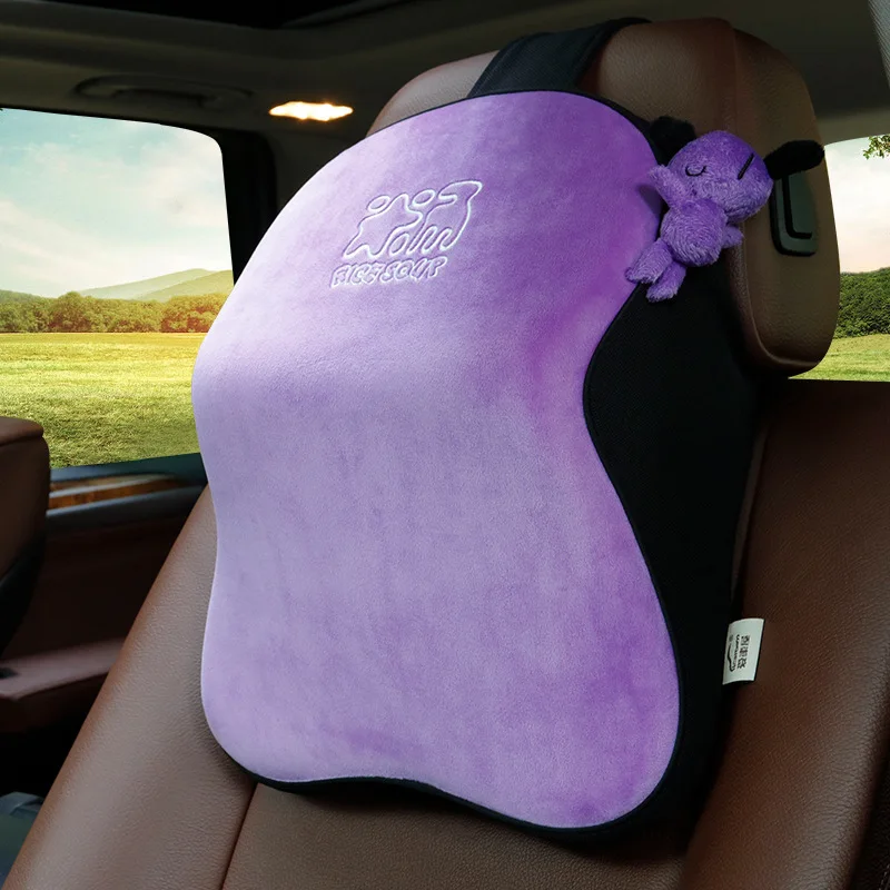 Автомобильная домашняя космическая память хлопок подголовник автомобиля мультфильм рисовый суп Автомобильная подушка для шеи в автомобиль товары для интерьера