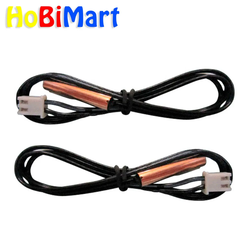 

HoBiMart WHOLESALE 100pcs/lot 10K air conditioning sensor sensors temperature probe indoor room machine tube #F02192-a