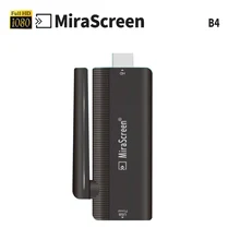 MiraScreen B4 беспроводной HDMI электронный ключ 1080 P HD tv Stick miracast Airplay с внешней антенной Поддержка android/apple/tablet/pc