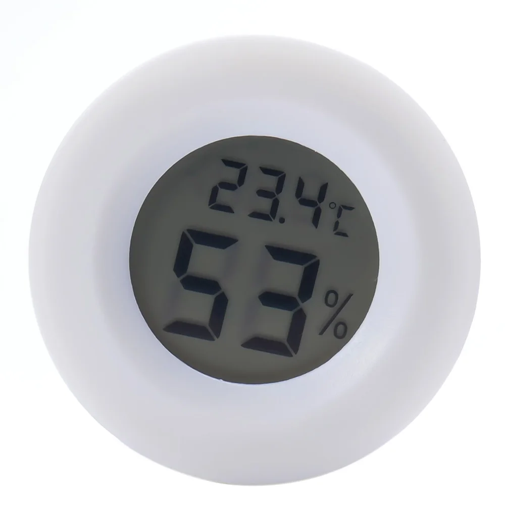 Портативный 2 в 1 Автомобильный цифровой ЖК-измеритель влажности Датчик и температурный дисплей электронные часы термометр Автомобильный