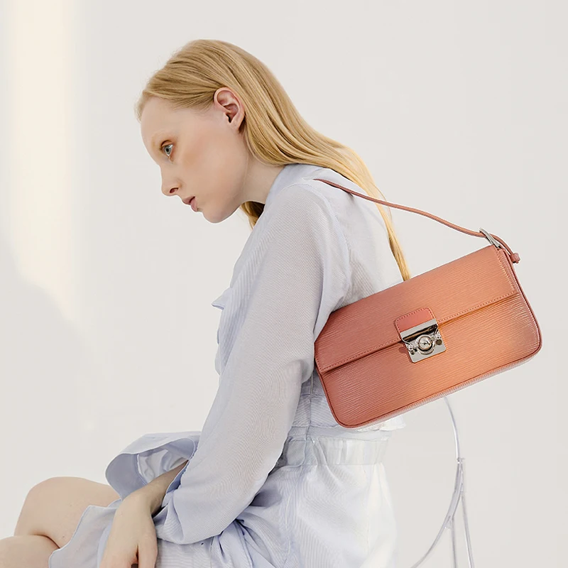 

Luxury Brand Designer Cowhide Split Leather Messenger Women Purses & Handbag Water Ripple Shoulder & Crossbody Female Small Bags