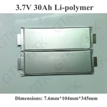 Литий-полимерный аккумулятор 3,7 v 30Ah li-ion 3,7 v 30ah высокой емкости для e аккумулятор для электровелосипеда электроинструменты UPS блок питания