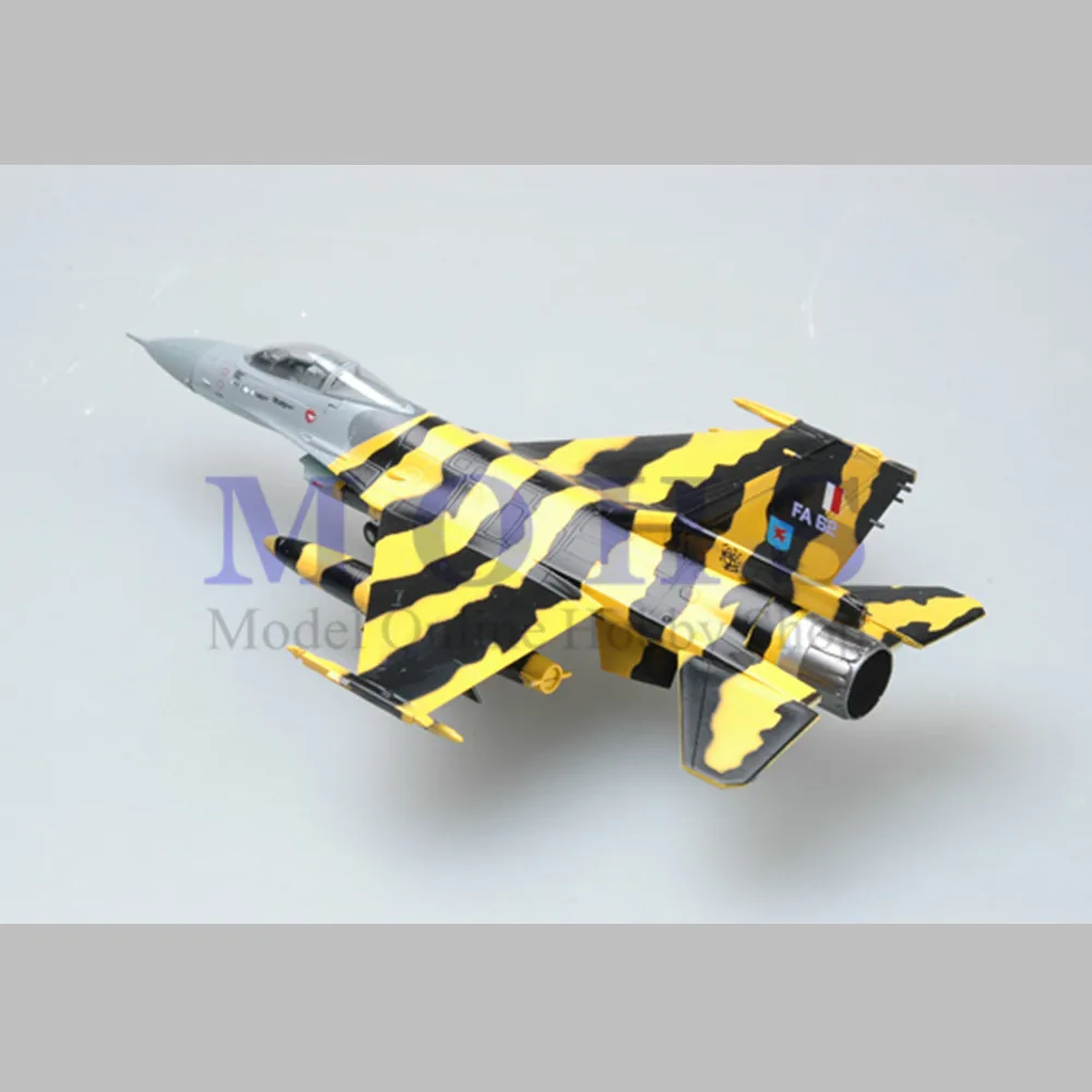 Easy Model 37127 1/72 собираемая Модель весы Готовая модель самолет самолета F16 истребитель F-16A MLU баф Тигр удовлетворить