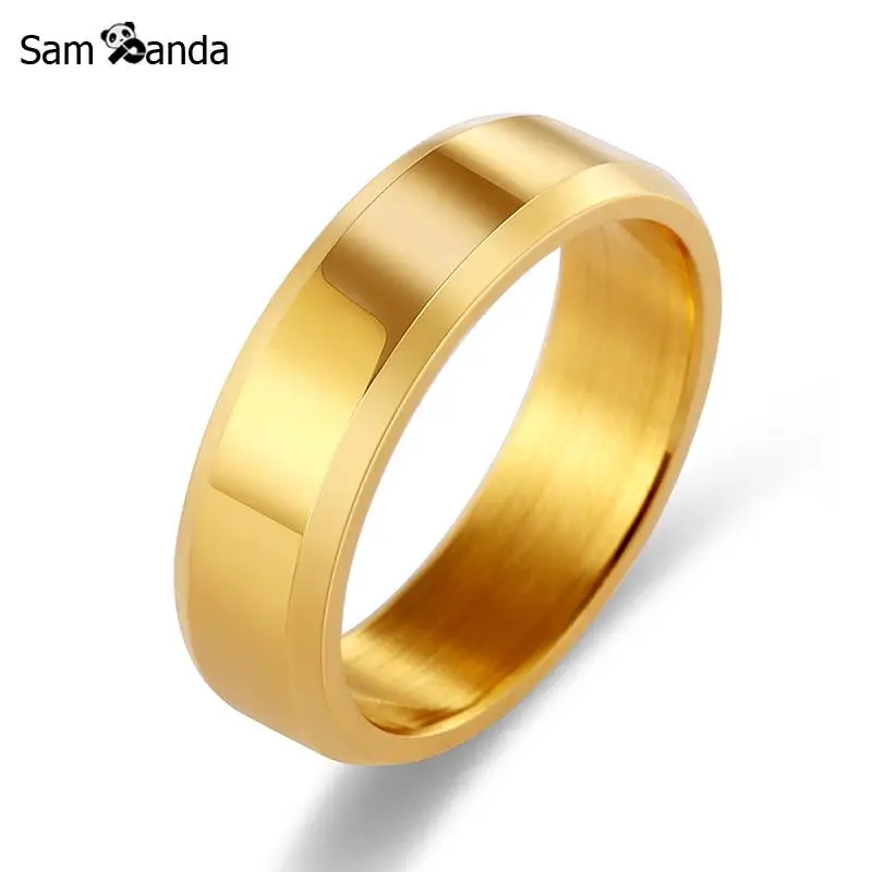 

Titanium Band Brushed Wedding Stainless Steel Solid Ring Men Women 316L Stainless Steel Rings Men Jewelry Gift Dropshipping