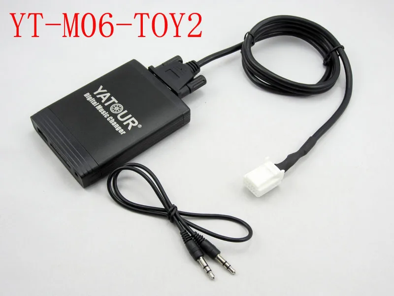 Yatour для Avensis 2003-2011 Corolla 2005-2011 Toyota Lexus Scion 2003-13 автомобильный стерео USB SD MP3 Bluetooth адаптер YTM06-TOY2