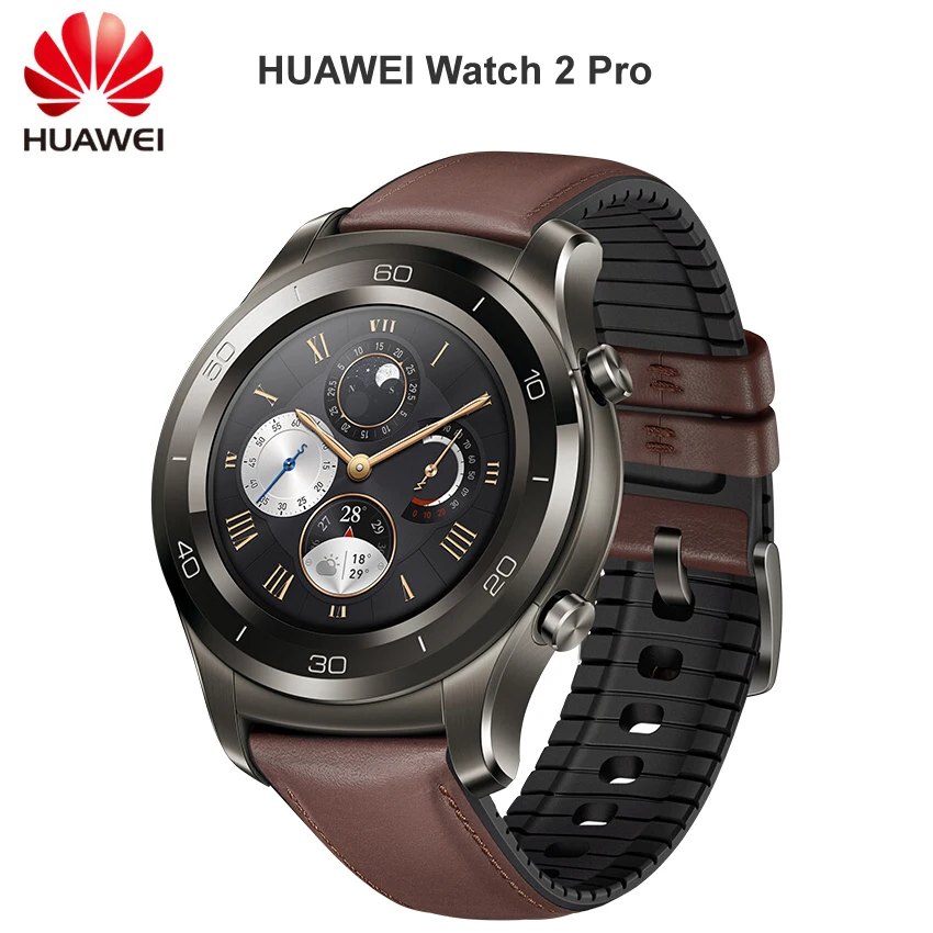 Huawei Watch 2 Pro Smart Watch Mendukung LTE 4G Panggilan Telepon Denyut  Jantung Tidur Tracker ESIM untuk Android IOS IP68 Tahan Air NFC GPS|Jam  Tangan pintar| - AliExpress