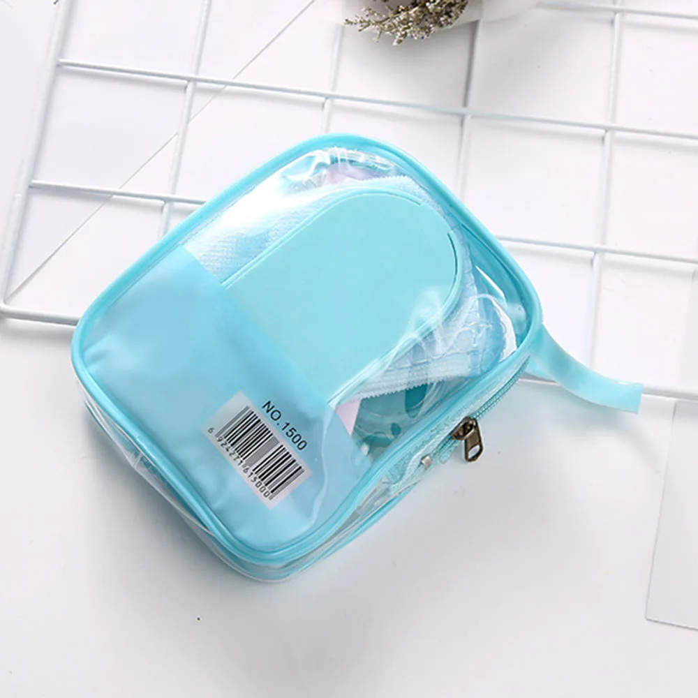 

9 Pcs Two Color Portable Squeeze Travel Cosmetic Empty Bottle Set Makeup Container Spray Bottles
