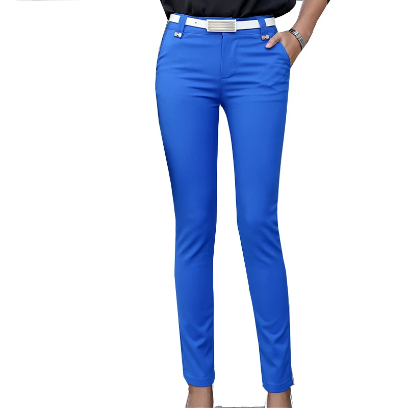 Women Pencil Pants 2019 Autumn High Waist Ladies Office Trousers Casual Female Slim Bodycon Pants Elastic Pantalones Mujer fashion clothing Pants & Capris