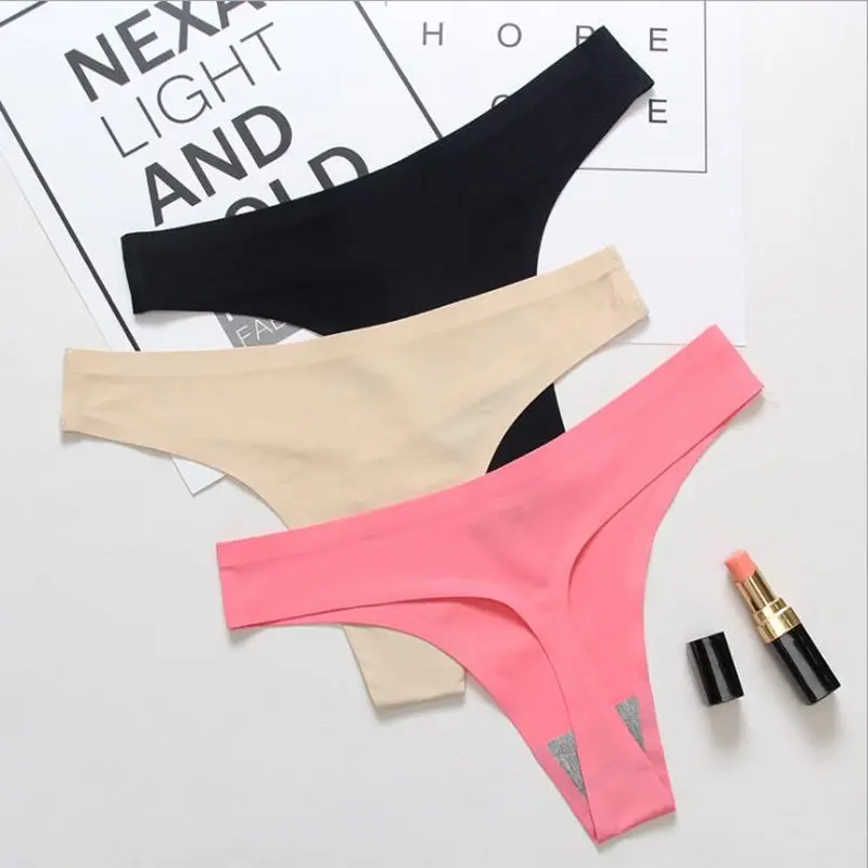 

New Super Quality Hot Sexy Seamless Women Underwear Panties Womem G String Briefs Lingerie Tanga Thong Panty Black Red