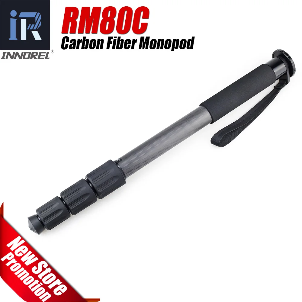 RM80C Carbon fiber monopod Superb quality Lightweight unipod Extended
