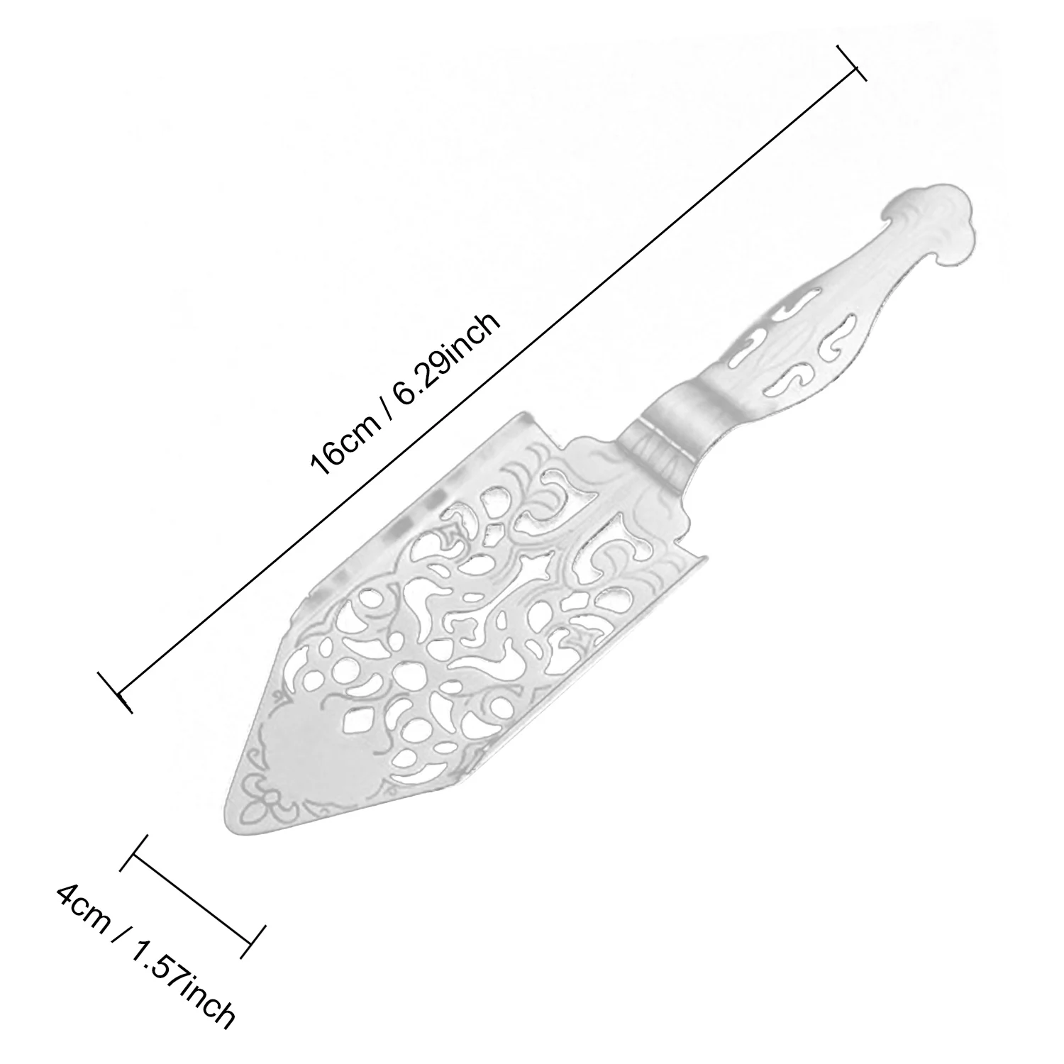 Behogar ложка для абсента из нержавеющей стали, коктейльный бар, питьевой фильтр, ложка из полыни, барменная посуда, инструменты, вечерние принадлежности
