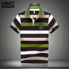 7 видов стилей,, Новое поступление, Мужская рубашка поло, модная, хорошее качество, Классическая, в полоску, Homme Camisa