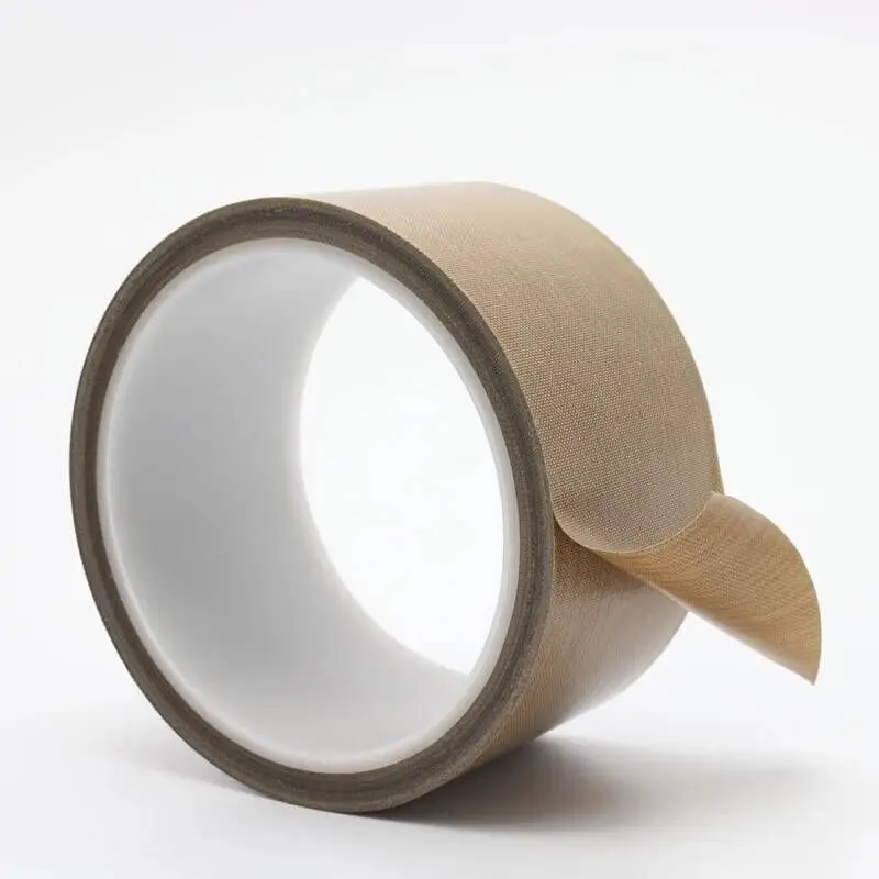 

1 Roll 10-150mm*10m*0.3mm PTFE Adhesive Tape 0.3mm thickness Cloth Hi-Temp Insulate Adhesive Tape Insulating