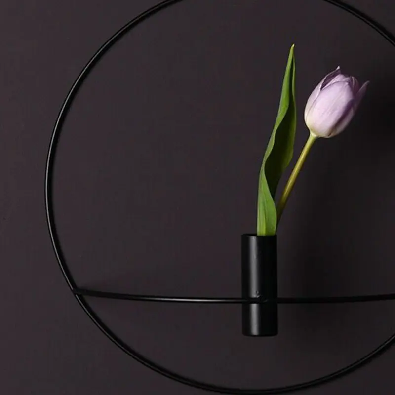 3D Geometric Light Stand for Home Decor Candlestick Round Candle