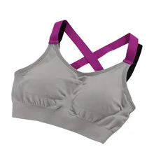 KANCOOLD для женщин Стрейч Фитнес Майка бесшовные тренировки Йога мягкий спортивный бюстгальтер дышащий тренажерный зал спортивный жилет