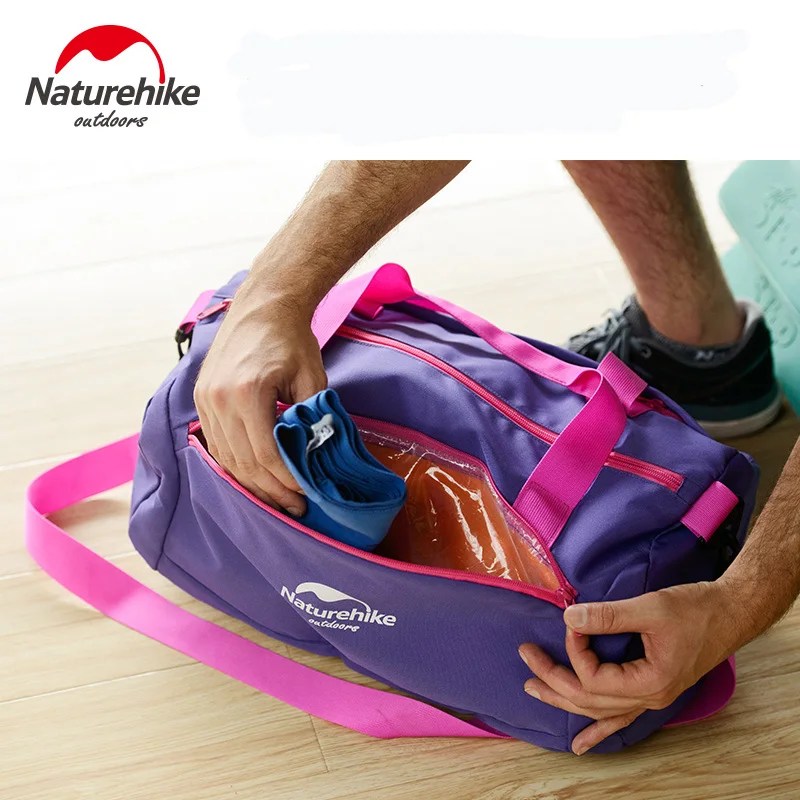 Водонепроницаемая спортивная сумка Naturhike 20L 600D нейлоновая водонепроницаемая для