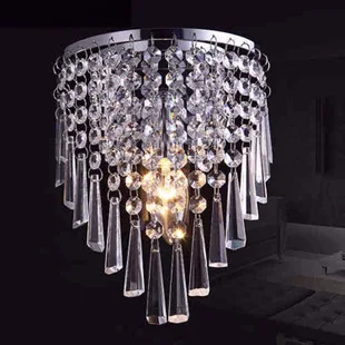 

3W warm white/white led Modern Crystal Chandelier Wall Light Lighting Fixture AC85~220V E14 LED wall lamp nightlight for bedroom