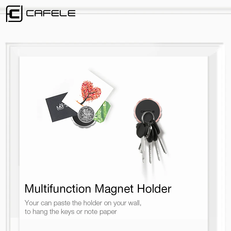 CAFELE Mini Magnetic Phone Holder Car Dashboard Bracket Multifunction Universal Stand For iPhone 7 6s Samsung S8 huawei xiaomi