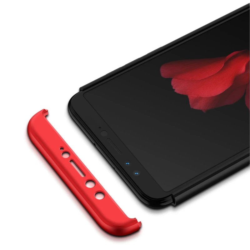 Huawei P9 Lite 2017 P8 чехол 3 в 1 360 полная защита Роскошный для huawei Honor 8 задней панели