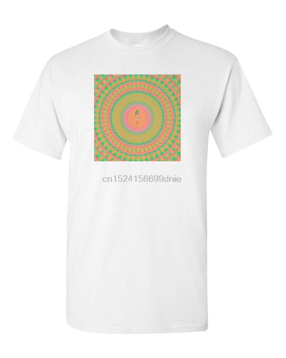

JHENE AIKO TRIP ALBUM COVER CUSTOM MENS T-SHIRT HEAVY COTTON WHITE
