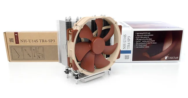 Noctua NH-U14S TR4-SP3 процессор AMD cpu TR4 процессорные кулеры вентиляторы охлаждающий вентилятор содержит тепловые составные кулеры