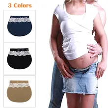 Бандаж для беременных Беременность пояс удлинитель регулируемые эластичные брюки талия Fajas Para Embarazada Pantalon пояс для беременных