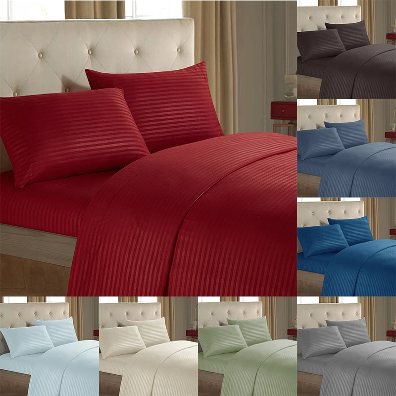 

Hotel Duvet Cover Set Pure Cotton Quilt Cover 3/4PCS Modern Bedding Set Home Bed Set Flat Sheet Fitted
