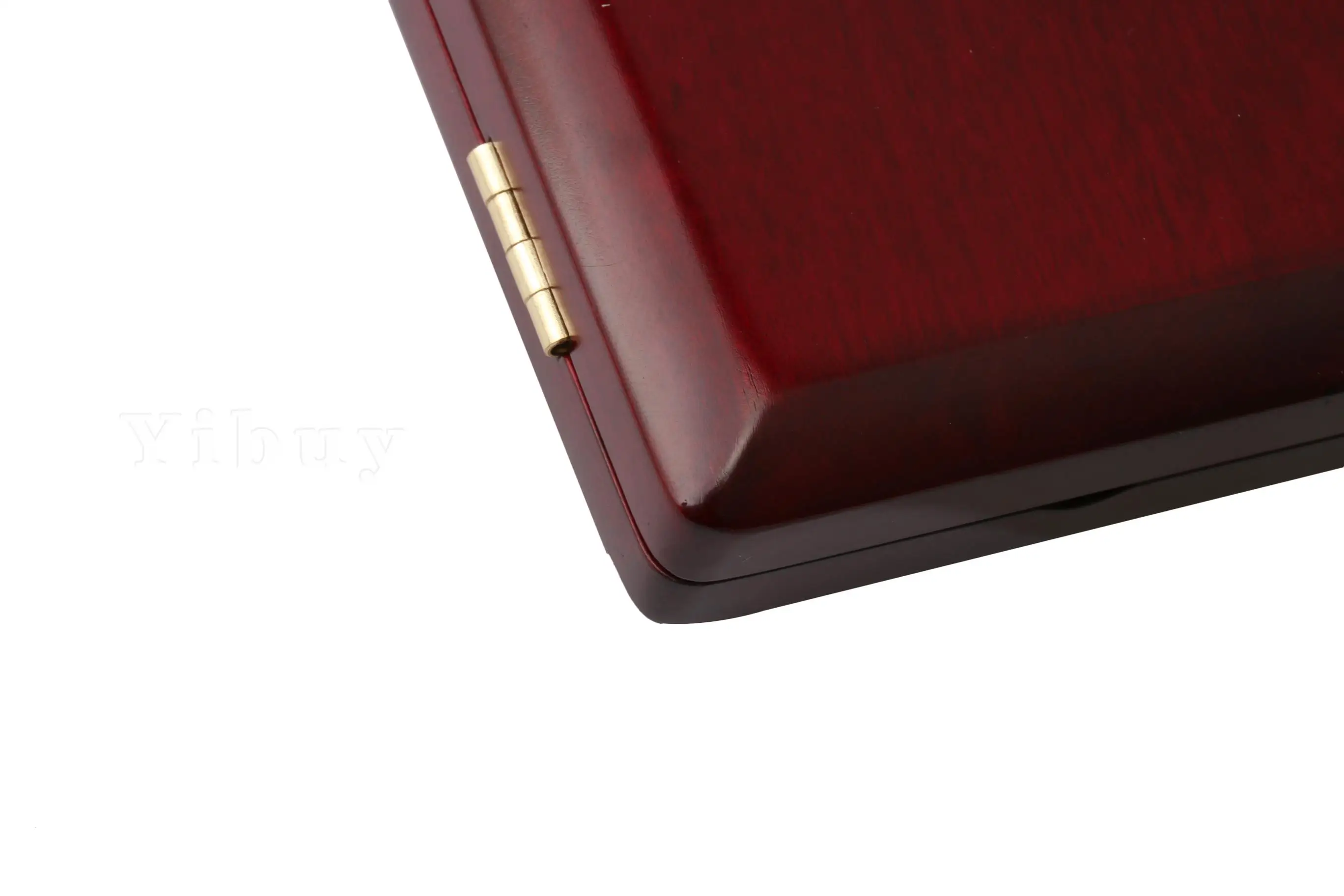 Yibuy Mahogany Color Wooden Bassoon Reed Box for 9 Reeds Hold Protector with Soft Velvet