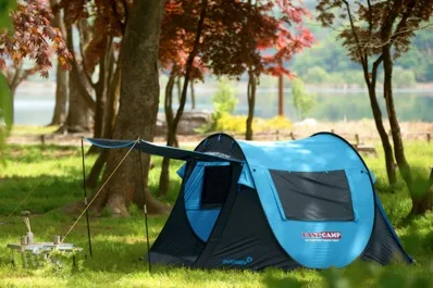 Палатка быстродействующая на 4 5 человек с дверным полюсом|family tent|popup tentoutdoor camping tent