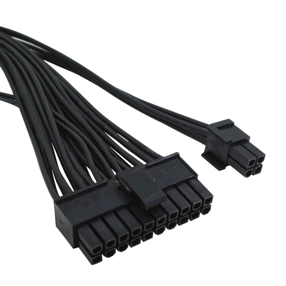 TISHRIC ADD3PSU стартер удлинитель ATX 24Pin Molex двойной блок питания адаптер кабель