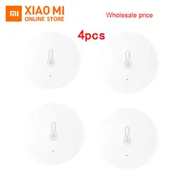 Комплект Продажи Xiaomi Mijia Smart температура и влажность сенсор положить ребенка офис работать с шлюз Android IOS MIhome APP