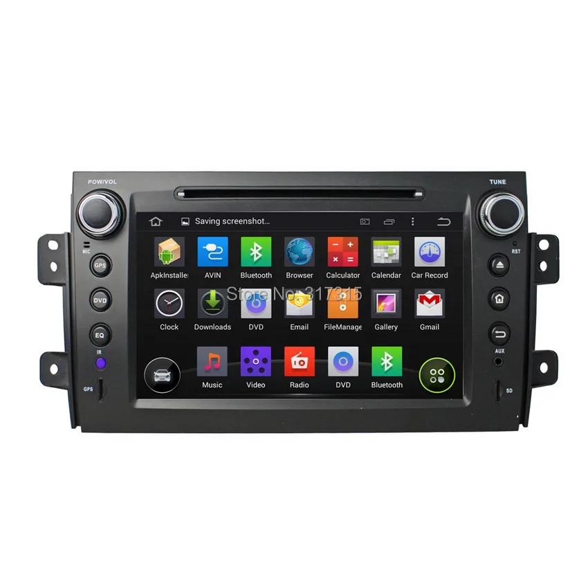 Clearance Android 5.1 Car DVD Player for Suzuki SX4 2006-2012 w/ GPS Navigation Radio BT CD USB SD AUX DVR 3G WIFI Audio Video Stereo 1
