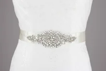 Glänzende Handmade 7,25*2,25 zoll Kristall Strass Perlen Tschechische Stones Appliques Dekoration