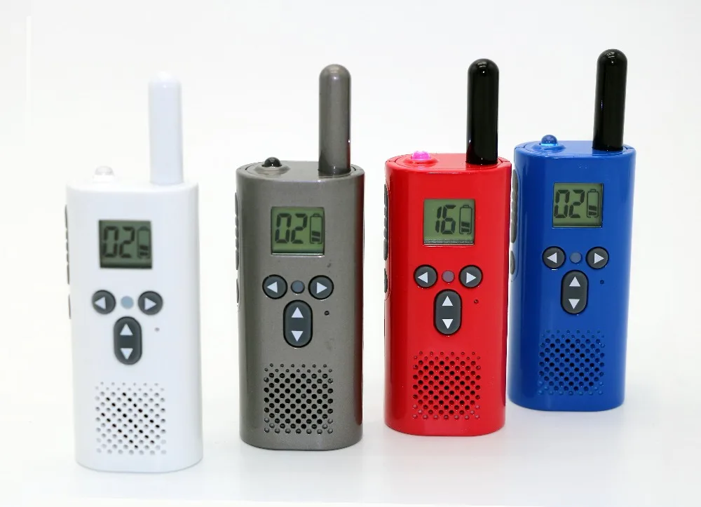 Kinnota Delicate mini walkie talkie UHF 16CH 1 W lcd kid cb радио меньше чем более легкое портативное для