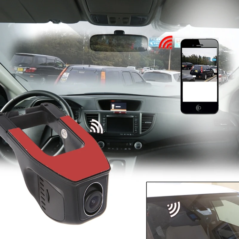 Бесплатная доставка Full HD 1080P WIFI Автомобильный видеорегистратор Камера ночного